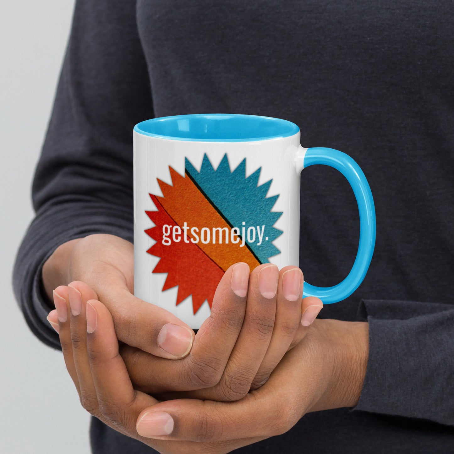 GetSomeJoy Mug with Color Inside