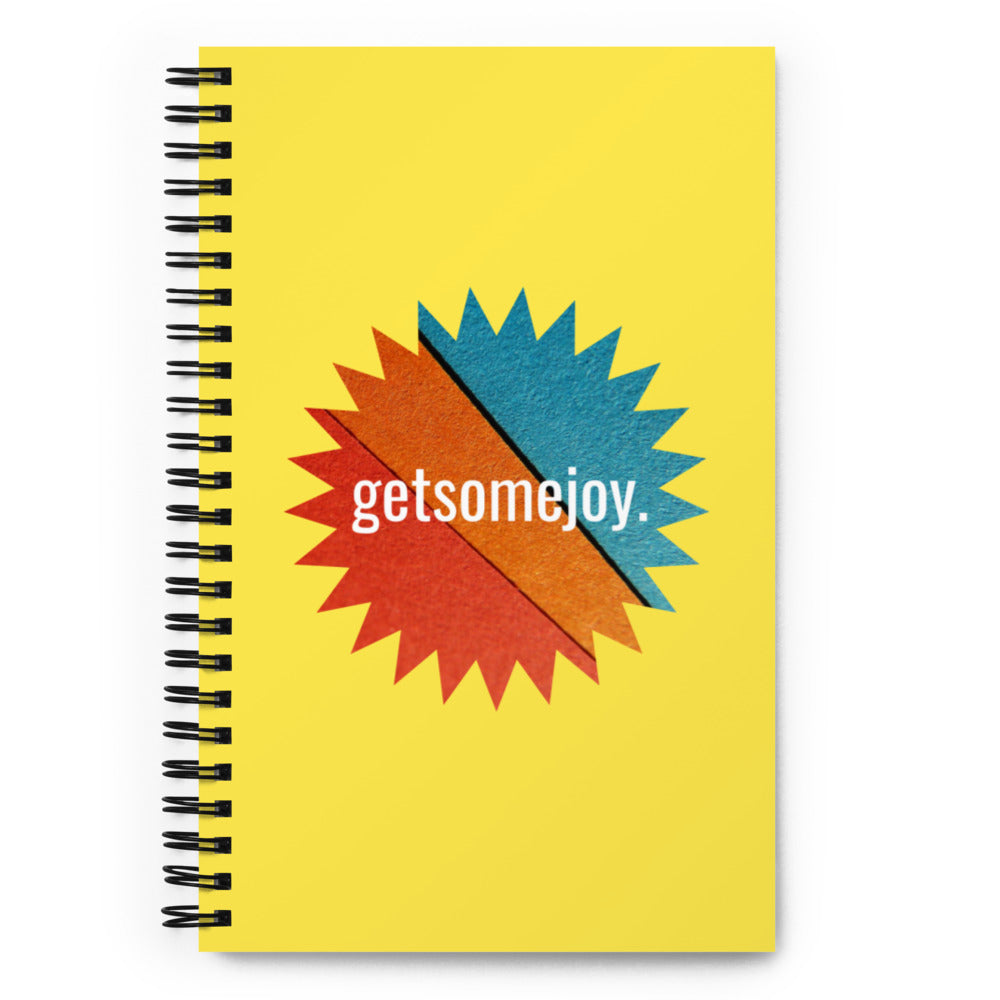 GetSomeJoy spiral notebook