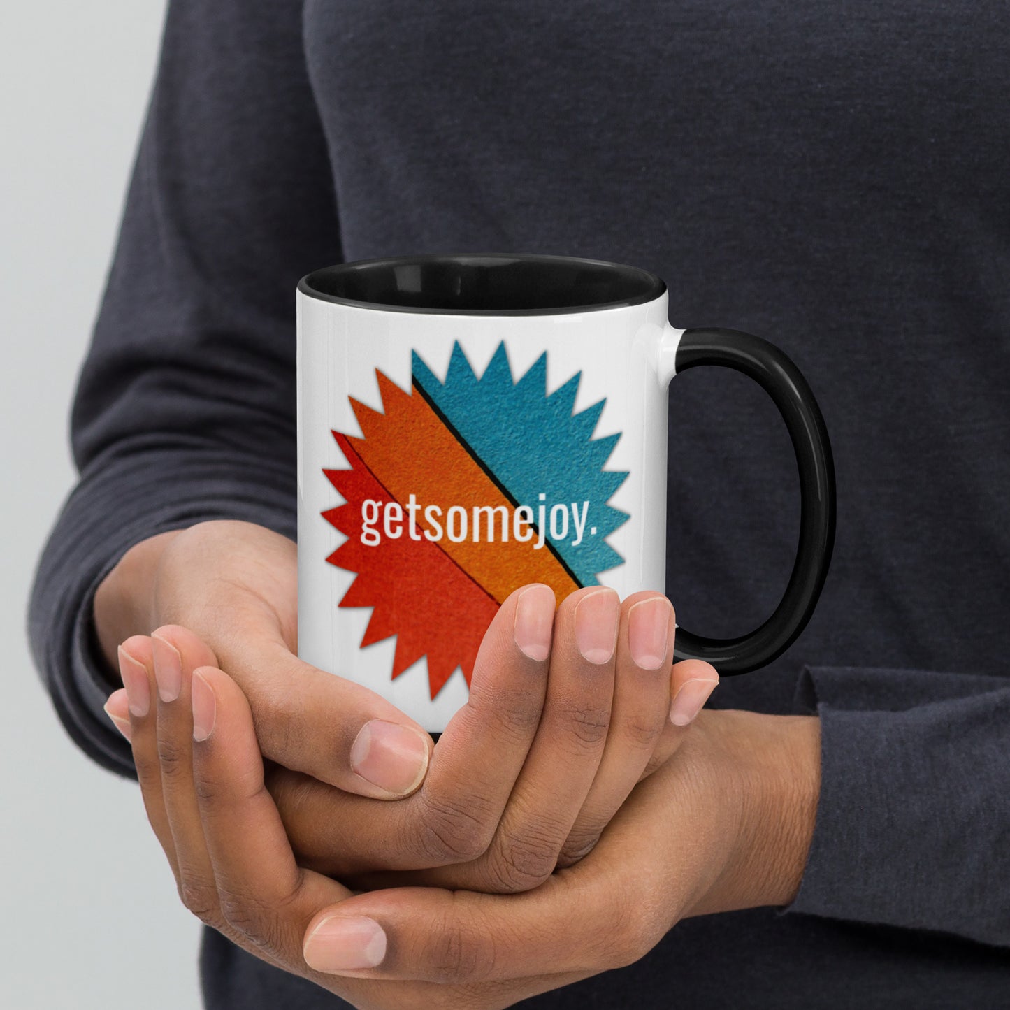 GetSomeJoy Mug with Color Inside